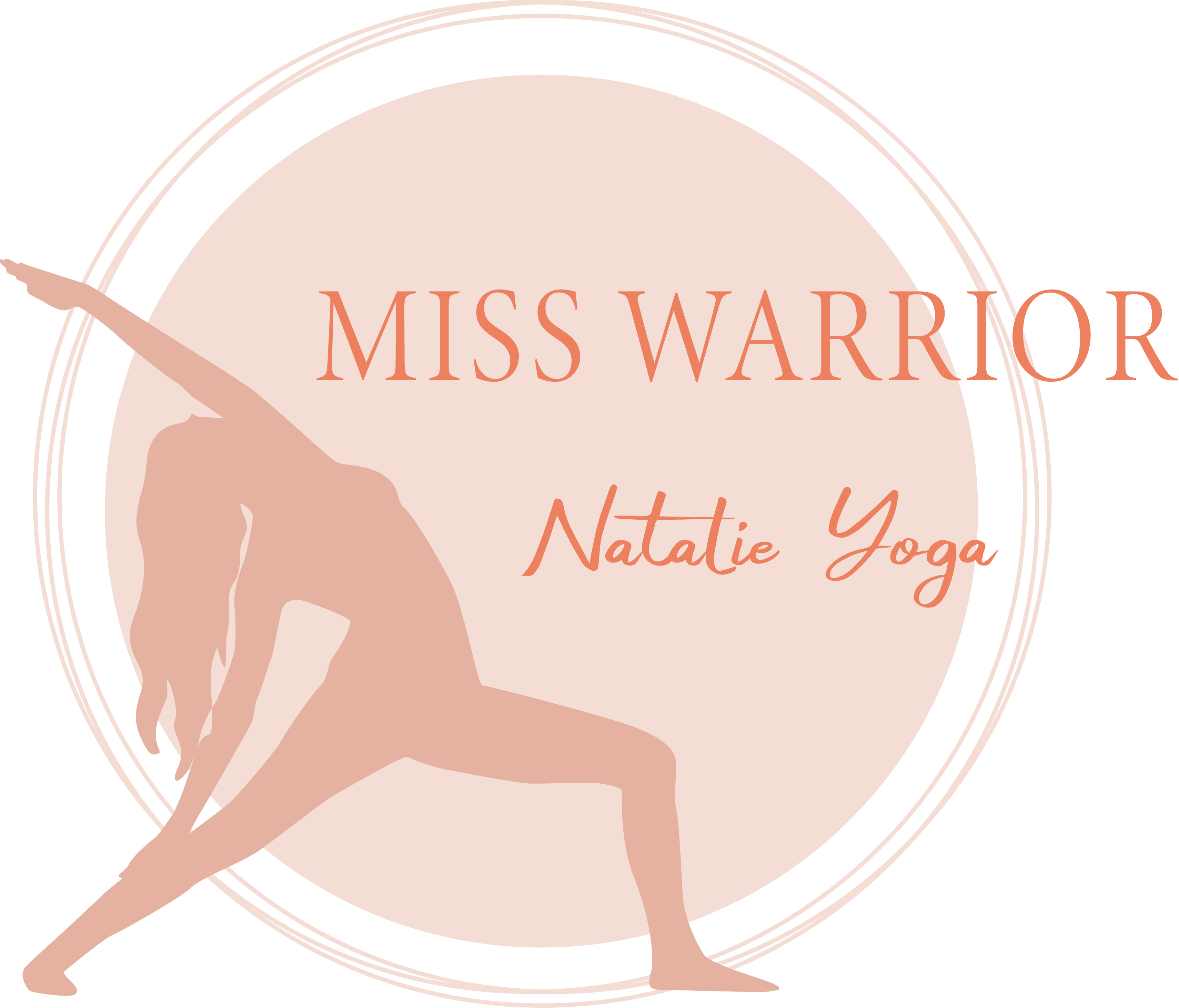 Triangle pose silhouette