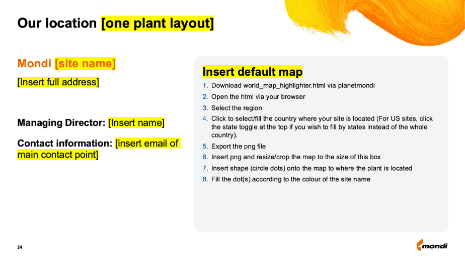 Location map slide